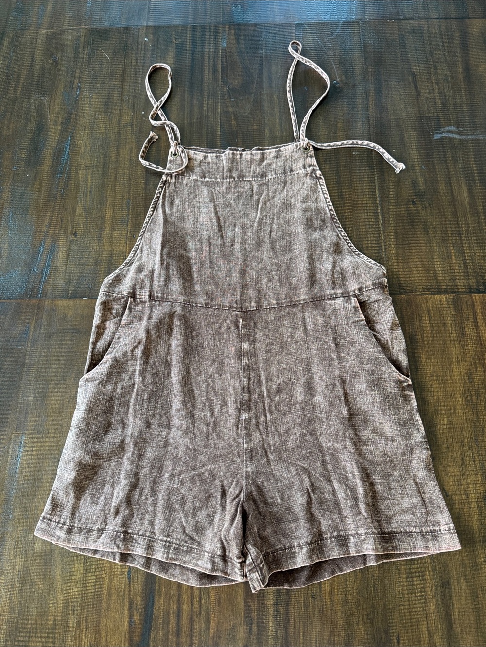 Zenana Knot Strap Romper